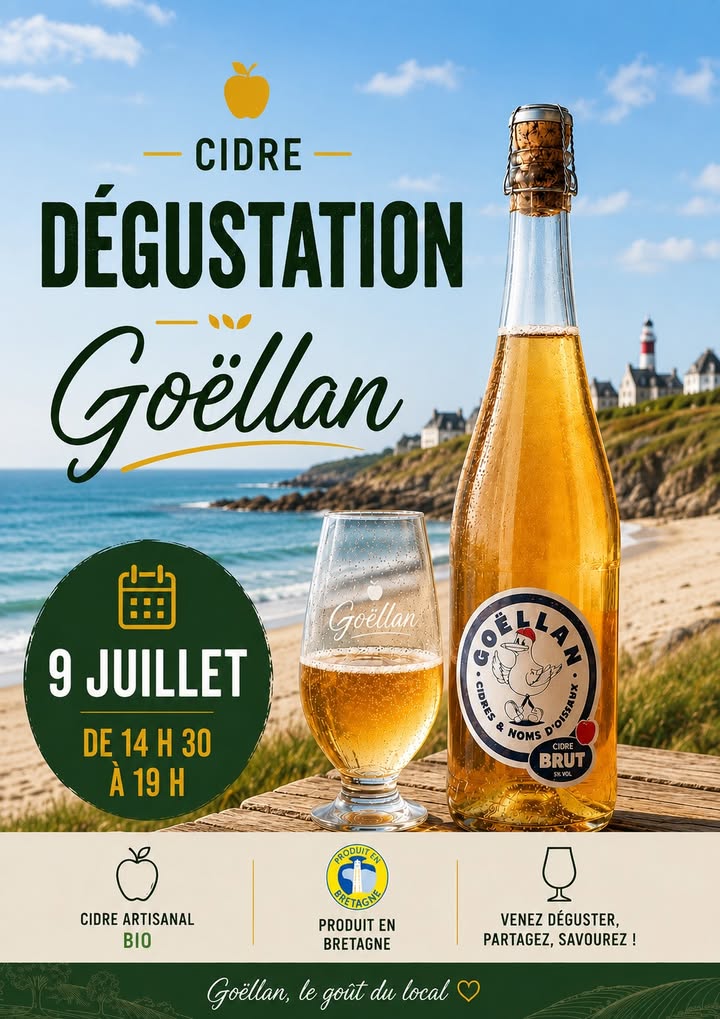 Demain degustation du cidre Goellan cidre brut cidre 1 1496655159143307 - Pont l'Abbé Quimper Demain degustation du cidre Goellan cidre brut cidre 1 1496655159143307 - Pont l'Abbé Quimper